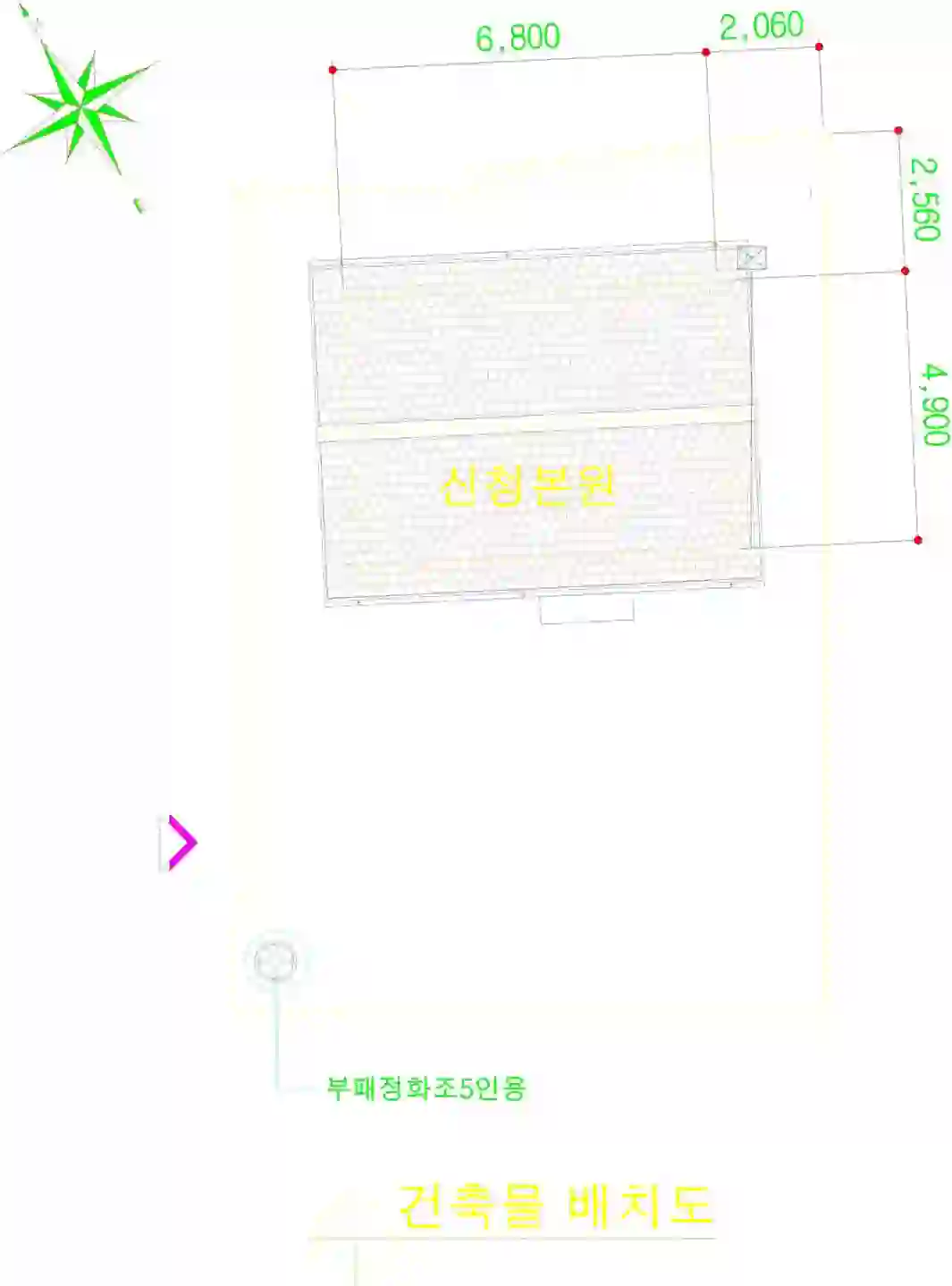 사부리 460-5 배치도 이미지